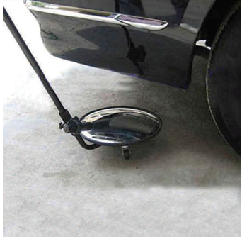 Under Vehicle Detection Mirror